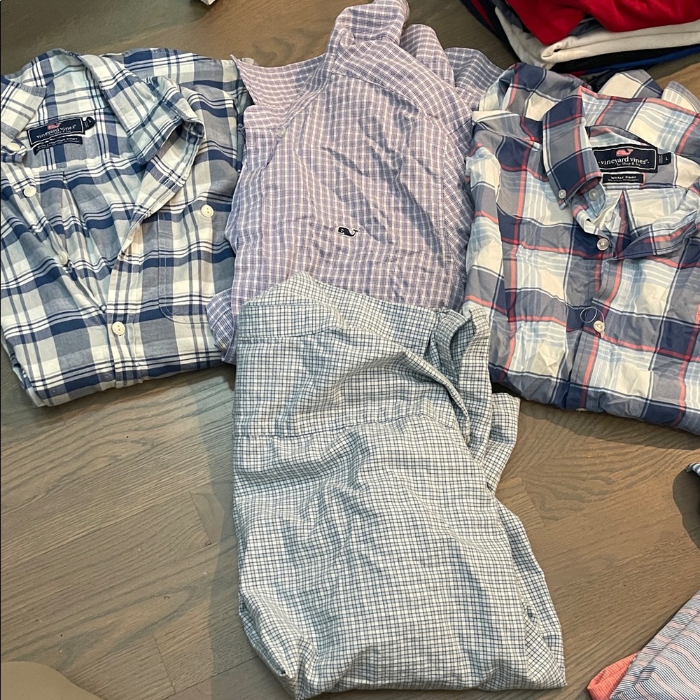 Men's vineyard vines dress shirt bundle